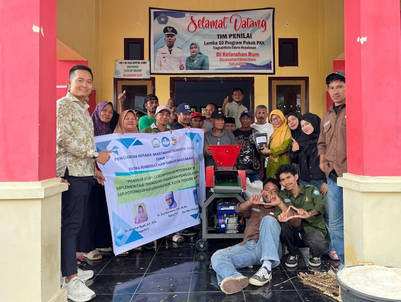 Tim Pengabdian Prodi Peternakan Beri Pelatihan Budidaya Sapi Bali di Kelurahan Rum